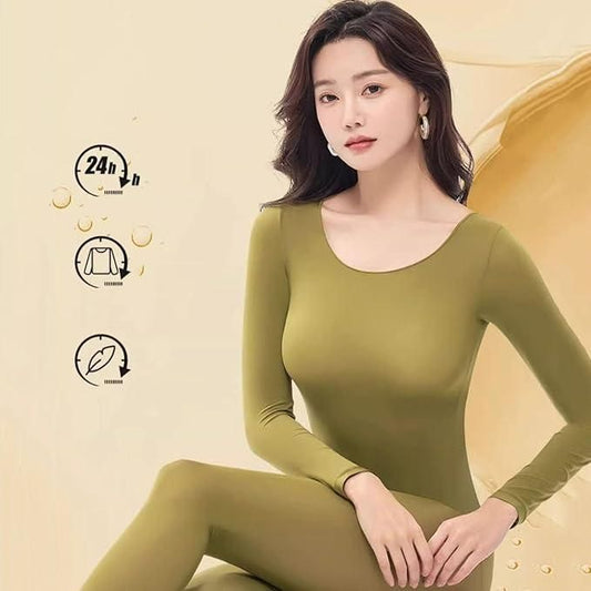 High Elastic Ultra-Thin Base Layer Thermal Inner Topwear Set of 2