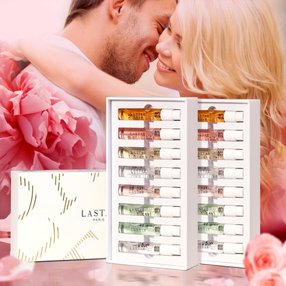 🌸 8 Perfumes Gift Box – Pocket-Sized Luxury for Every Mood! 💖