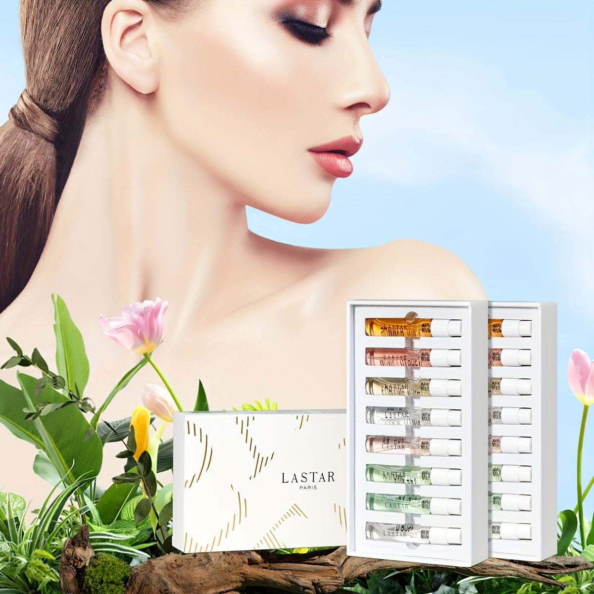 🌸 8 Perfumes Gift Box – Pocket-Sized Luxury for Every Mood! 💖