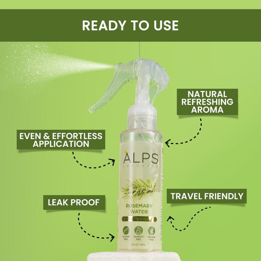 Rosemary Water Hair Spray for Hair Regrowth – Pack of 3 (100 ml each)