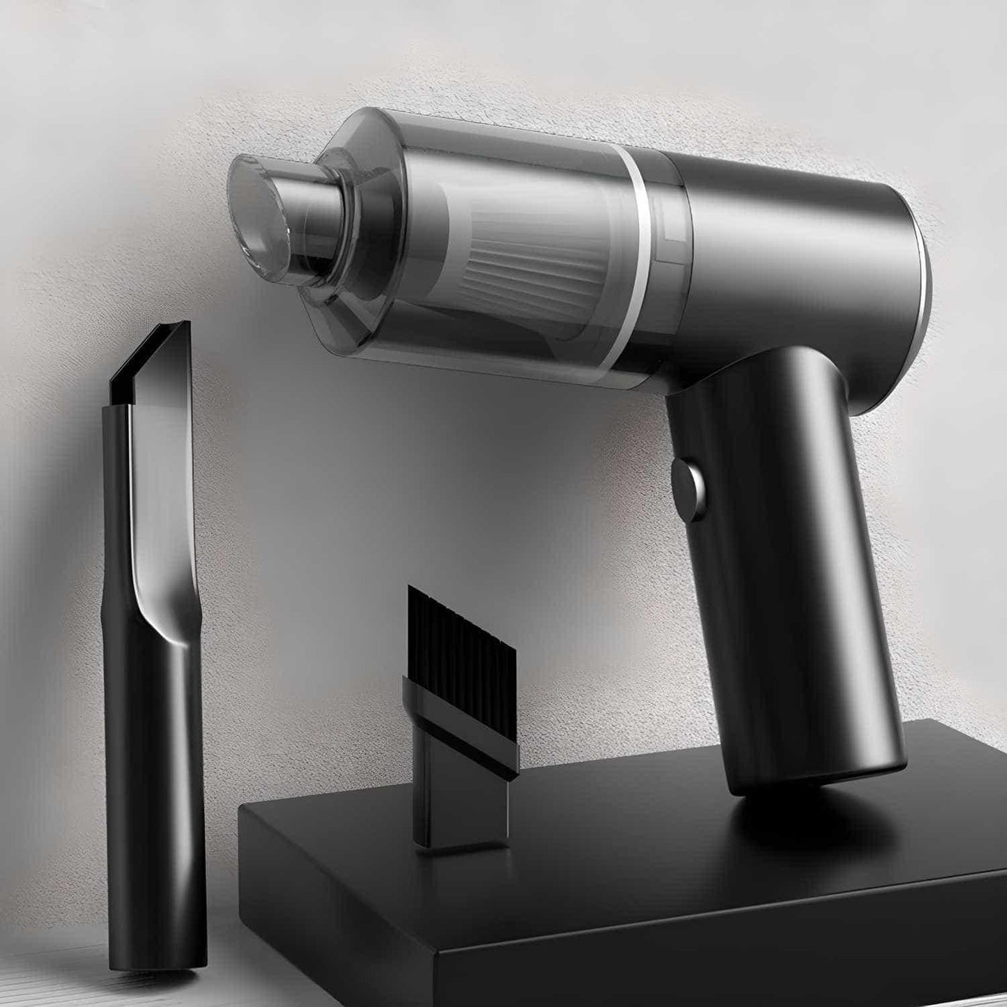 Portable Vacuum Cleaner & Air Duster Wireless : 2-in-1 Cleaning Power in Your Pocket!