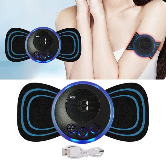 Reusable EMS Bioelectric Acupoints Massager Pad ⚡💆‍♀️– Targeted Relief Anytime, Anywhere!