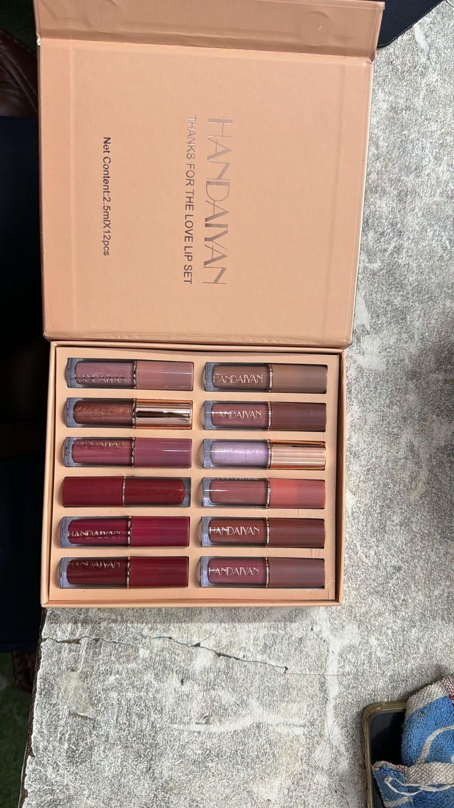 Velvet Matte Liquid Lipstick Set 💄✨ – 12 Shades of Gorgeous!