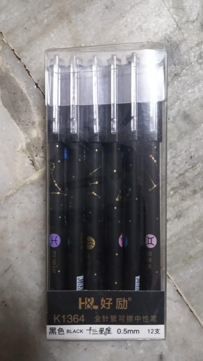 Beautiful Erasable Pen 6pcs
