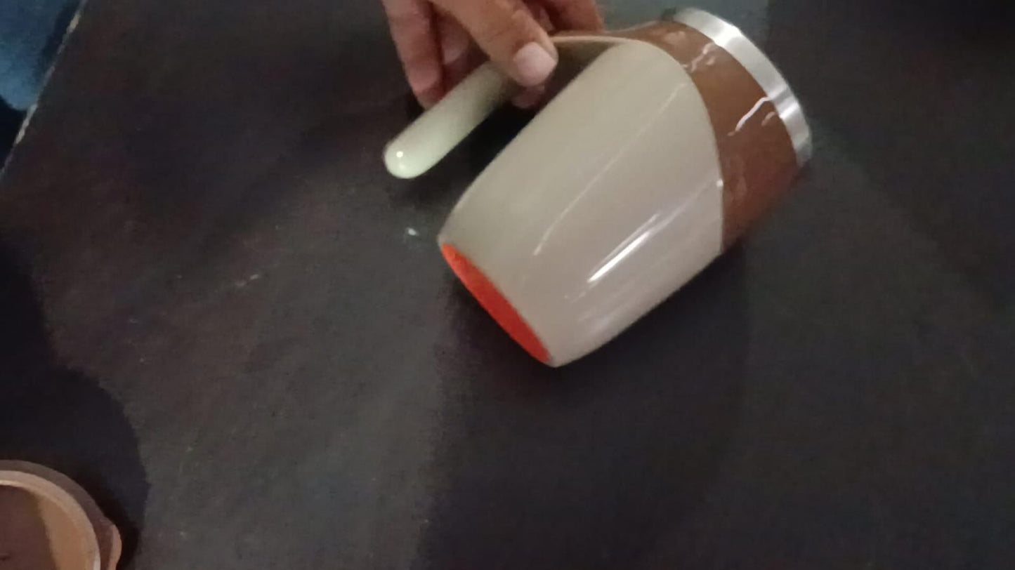 FLECPSNRG Self-Stirring Magnetic Coffee Mug – ☕🔄 Smart Sips, Anywhere!