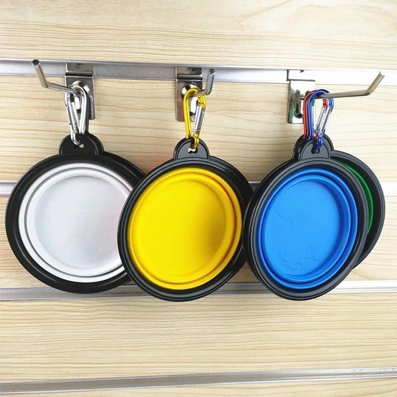 Foldable Silicone Pet Feed Bowl