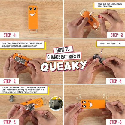 ⚡🔊 Queaky – The Noisy Little Circuit That Teaches Big STEM Fun!