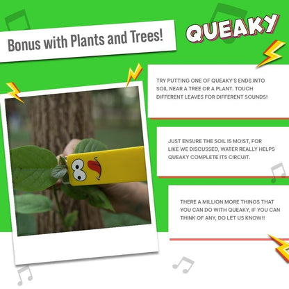 ⚡🔊 Queaky – The Noisy Little Circuit That Teaches Big STEM Fun!