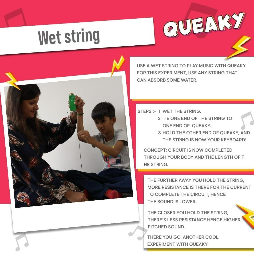 ⚡🔊 Queaky – The Noisy Little Circuit That Teaches Big STEM Fun!